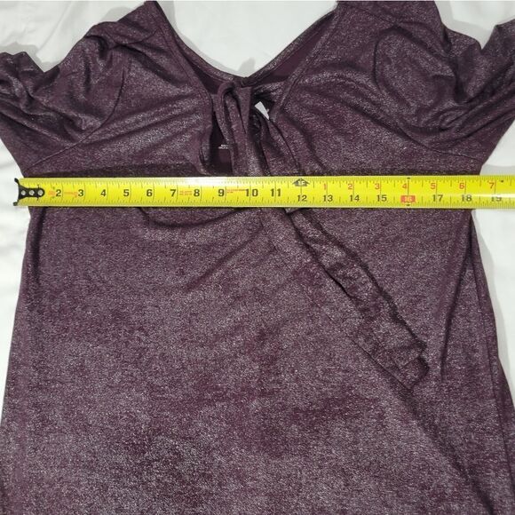 24/7 maurices 3/4 sleeve blouse NWT - Picture 6 of 8